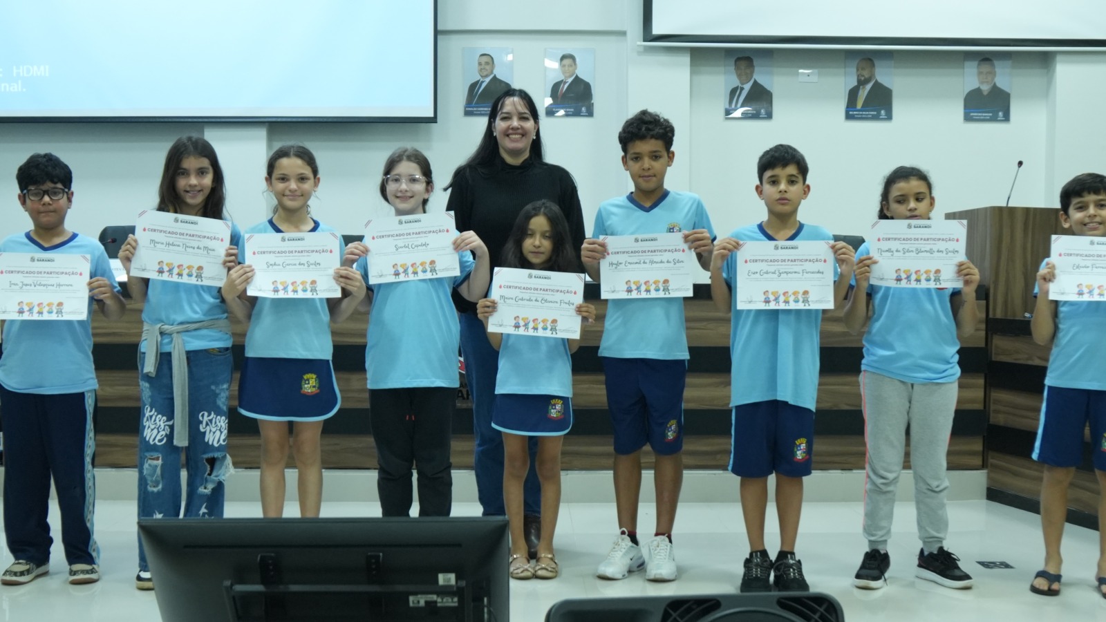 4ª Sessão Ordinária Mirim -  Aprova 6 projetos e destaca conscientização sobre doação de sangue 