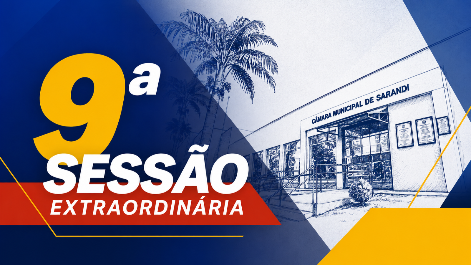 Câmara de Sarandi aprova em sessão extraordinária créditos especiais e mudanças na destinação de recursos previdenciários