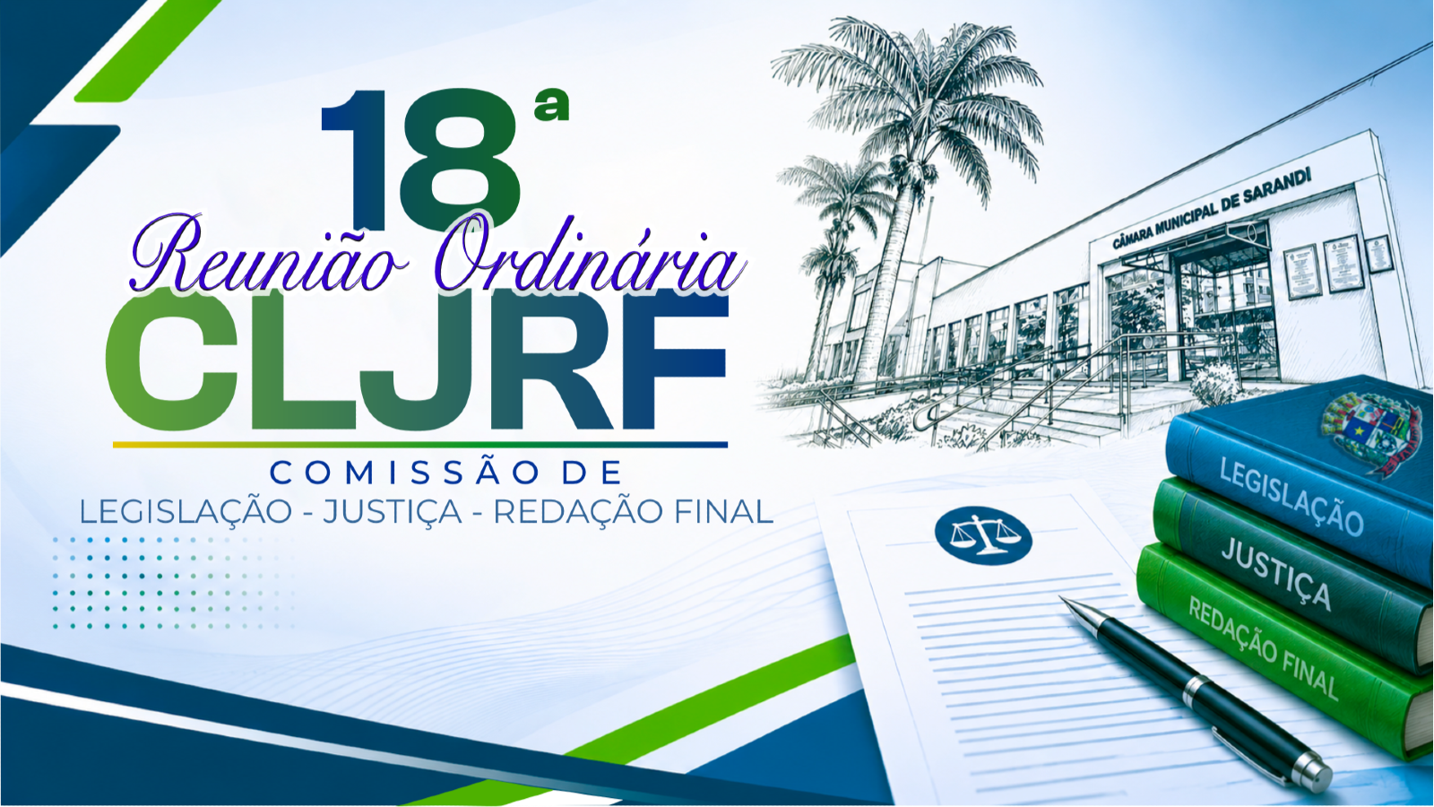 CLJRF analisa cinco propostas -  Entre elas trânsito, segurança pública e estrutura administrativa de Sarandi