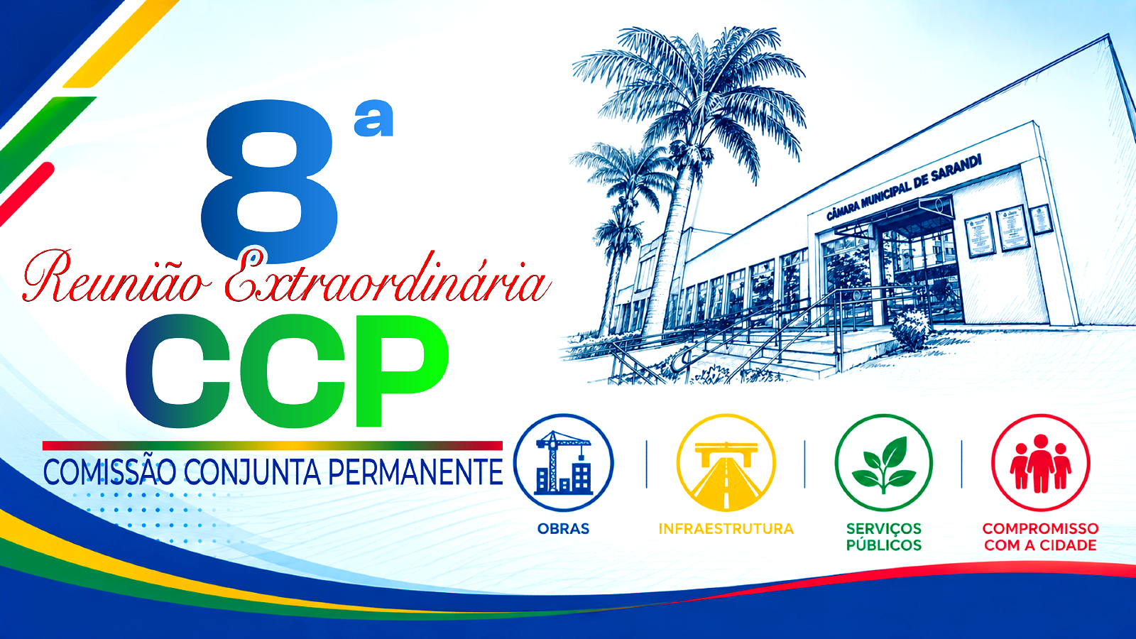 Comissões de Educação, Saúde e Assistência Social (CESA) e de Obras e Serviços Públicos (COSP) definem cronograma de fiscalização dos Planos Municipais