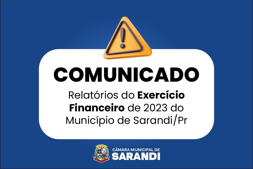 COMUICADO Exercicio Financeiro 2023 - CMS